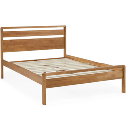 Skandi Double Mid Oak Bed Frame - thumbnail 2