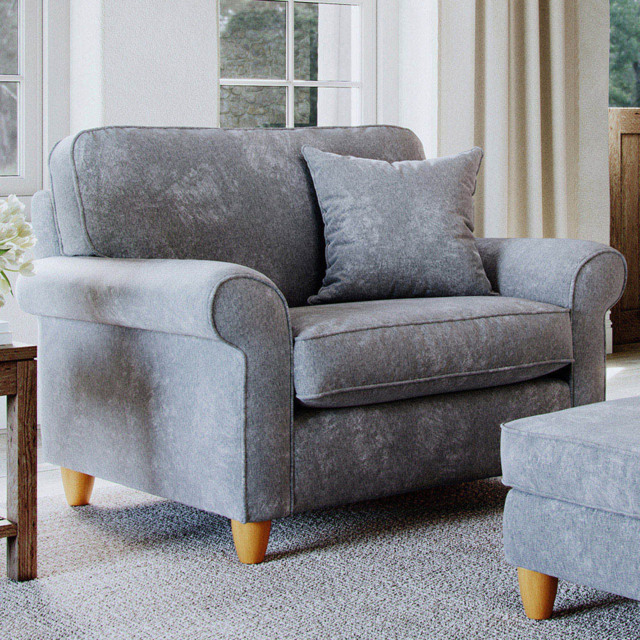 Sinatra Glory Anthracite Snuggle Chair - image 1