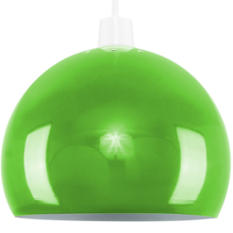 ValueLights Mini Arco Green Metal Pendant Shade