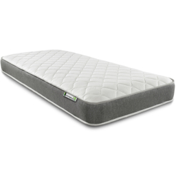 Starlight Beds Wellington Shorty Grey Open Coil Memory Foam Spring Mattress - thumbnail 1