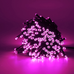The Christmas Workshop 100 LED String Light Pink - thumbnail 4