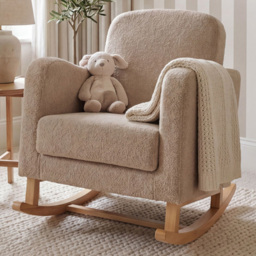 Bebe & Beyond Soother Biscuit Ted Rocking Nursing Chair - thumbnail 1