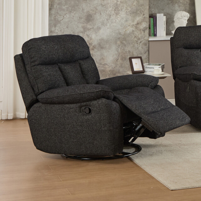 Parker Swivel Chair Dark Grey