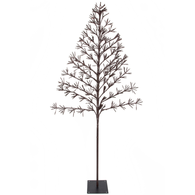 The Christmas Workshop 6ft 744 Warm White LED Twinkling Starburst Artificial Xmas Tree - image 1