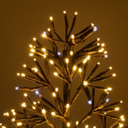 The Christmas Workshop 6ft 744 Warm White LED Twinkling Starburst Artificial Xmas Tree - thumbnail 3