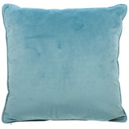 Matte Velvet Cushion Blue - thumbnail 1