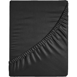 Velosso Microfibre Black King Size Fitted Sheet