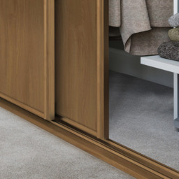Spacepro Single Panel Oak Sliding Door 2220 x 762mm - thumbnail 4