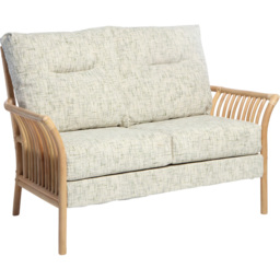 Desser Solo 2 Seater Natural Rattan Apple Crumble Sofa - thumbnail 2