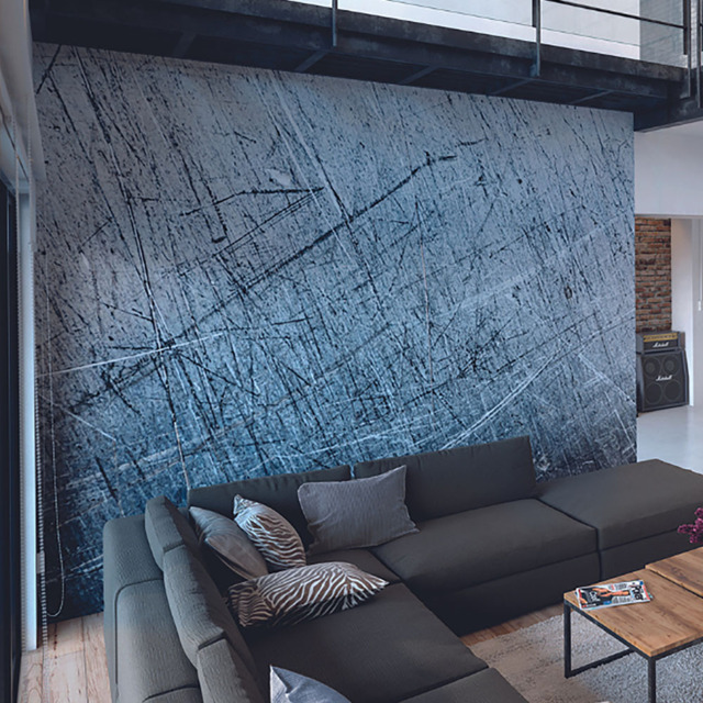 Origin Murals Vintage Wood Effect White Wall Mural - image 1