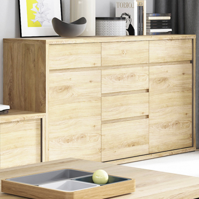 Florence Shetland 2 Door 6 Drawer Cupboard - image 1
