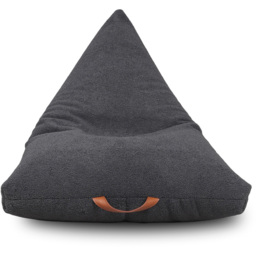Kaikoo Boucle Triangle Bean Bag with PVC Handle - thumbnail 3