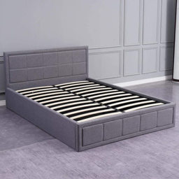 Portland Kosy Koala Single Grey Wooden Ottoman Bed