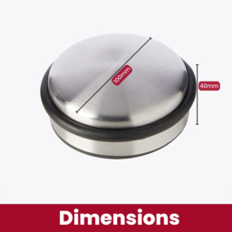 Select Satin Nickel Door Weight 100mm - thumbnail 3