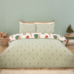 Buddy Bear Christmas Duvet Set Single - thumbnail 2
