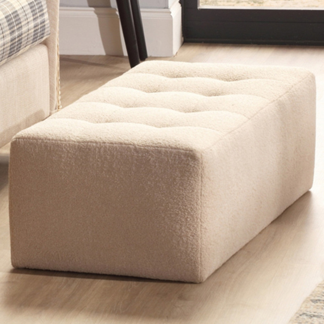 Desser Furniture Latte Small Rectangular Ottoman - image 1