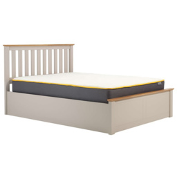 Phoenix Double Grey Ottoman Bed - thumbnail 4