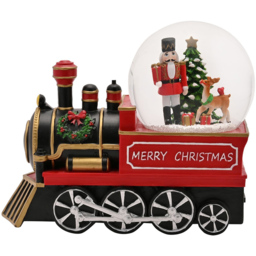 The Christmas Gift Co Steam Train Snow Globe - thumbnail 1
