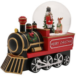 The Christmas Gift Co Steam Train Snow Globe - thumbnail 3