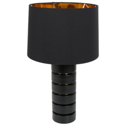 Kai Black and Brass Table Lamp - thumbnail 3