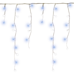 The Christmas Workshop 360 LED Icicle String Light Blue and White - thumbnail 3