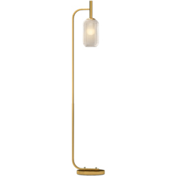 Portland Glass Lampshade Floor Lamp