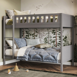 Flair Bea Wooden Grey Bunk Bed