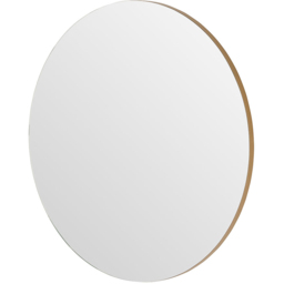 Yearn Simple Gold Round Wall Mirror 70cm