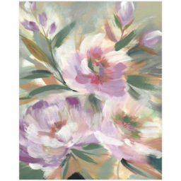 Laura Ashley Abstract Floral Wooden Frame Wall Art 40 x 50cm - thumbnail 4