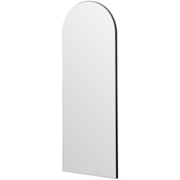 Yearn Black Arched Wall Mirror 120 x 45cm - thumbnail 1
