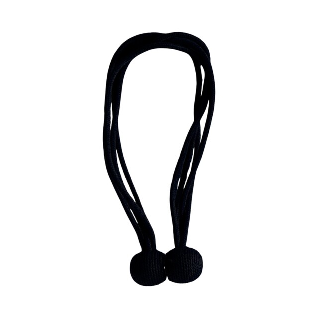 Black Matt Ball Magnet Tieback