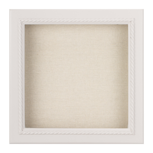 The Port. Co Gallery Grey Twist Edge 10 x 10 inch Box Photo Frame - image 1