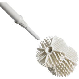 ReBorn Recycled Plastic Stone Effect Toilet Brush with Replaceable Screw-in Heads - thumbnail 3