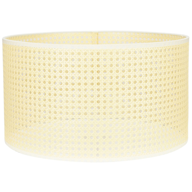 ValueLights Reni Wicker Drum Ceiling Lamp Shade 45cm - image 1