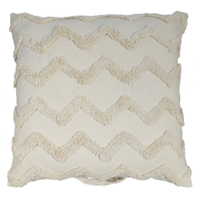 Kimana Natural Tufted Floor Cushion 80 x 90cm - image 1