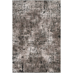 Desire Rugs Belgravia Metallic Sheen Modern Illusion Design Mocha Rug 160 x 230cm - thumbnail 1