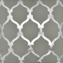 Velosso Arabesque Grey Filled Cushion 43 x 43cm 2 Pack - thumbnail 2