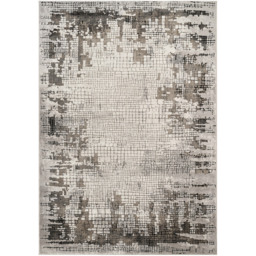 Desire Rugs Mayfair Metallic Sheen Croc Design Rug Grey 170 x 120cm - thumbnail 1