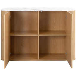 Birlea Kagu 2 Door Oak Sideboard - thumbnail 4