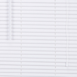 White PVC Wood Effect Venetian Blind 150 x 152cm