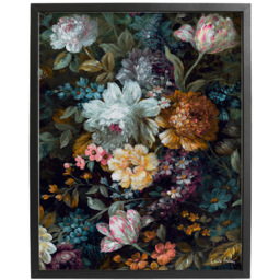 Laura Ashley Mathilde Black Frame Wall Art 40 x 50cm - thumbnail 1