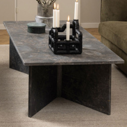 Florence Vega Marron Marble Top Coffee Table