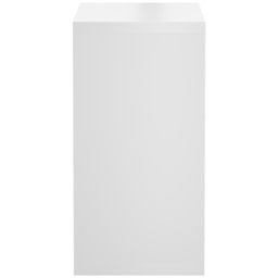 Homebase Clever Cube White 4 Shelf Square Storage Unit - thumbnail 4