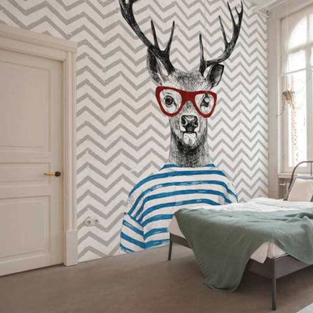 A.S Creation Modern Deer 1 Digital Mural - image 1