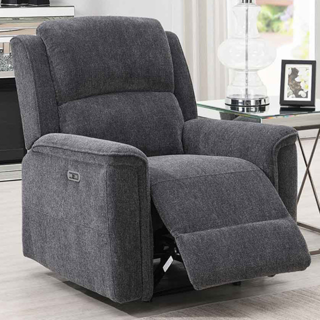 Eastside Dark Grey Power Recliner Chair - image 1