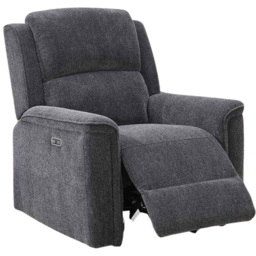 Eastside Dark Grey Power Recliner Chair - thumbnail 2