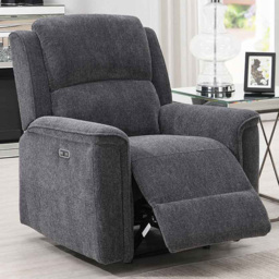 Eastside Dark Grey Power Recliner Chair
