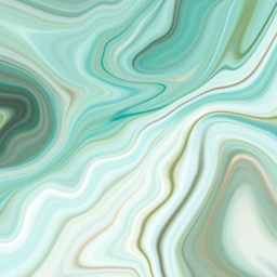 Origin Murals Marbled Ink Green Wall Mural - thumbnail 2