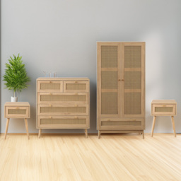 Birlea Croxley Oak Bedroom Furniture Set - thumbnail 1