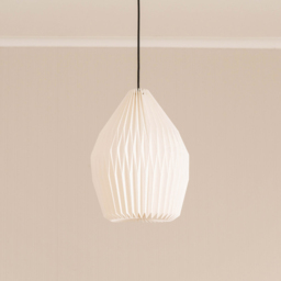 ValueLights Astrid Teardrop White Paper Easy Fit Shade - thumbnail 3